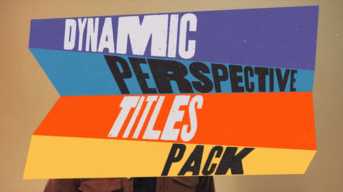 Dynamic Perspective Titles Pack Grunge Style