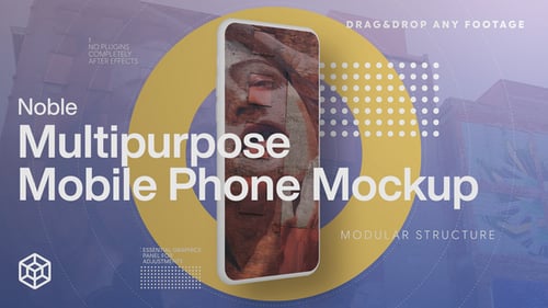 Noble - Multipurpose Mobile Phone Mockup