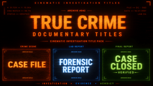 True Crime Documentary Titles