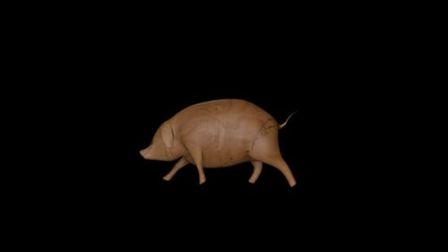 Old Wood Pig Walk Alpha-Schlaufe