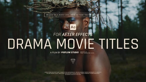 Drama Movie Titles for After Effects