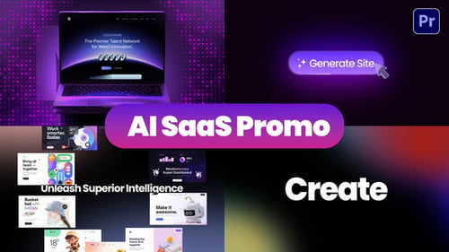 AI SaaS Promo — Website & App Presentation | MOGRT