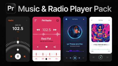 Musik- und Radio-Player-Paket