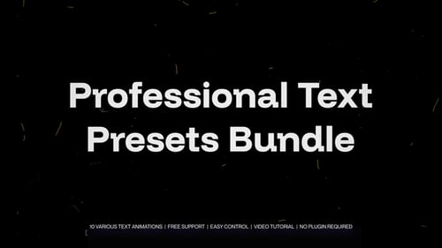 Kinetisches Typografie-Paket