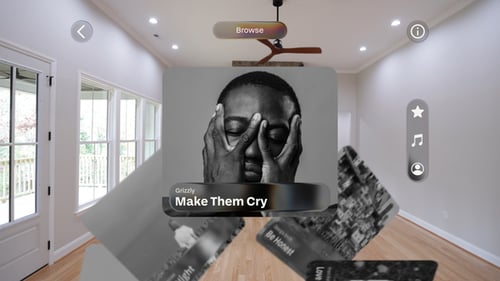 Vision Glasses 3D image Carousel