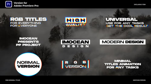 RGB-Minimaltitel | MOGRT