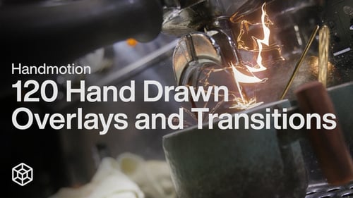 Handmotion - 120 Hand Drawn Overlays and Transitions