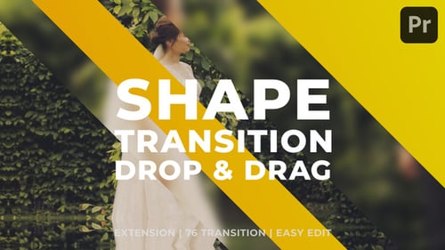 Bold Geometric Shape Transitions for Dynamic Video Editing
