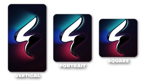 Vertical Logo Reveal