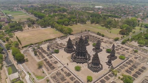 Temple de Prambanan, Java, Indonésie
