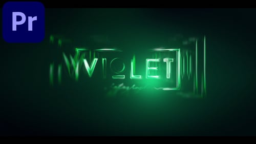Cinematic Premium Glass Brand Logo Reveal - Premiere Pro