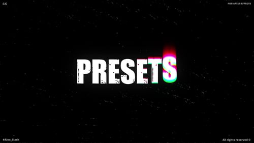 RGB Text Presets