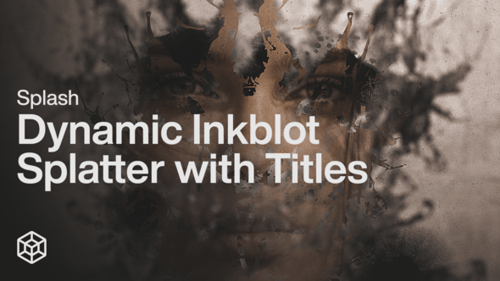 Splash - Dynamic Inkblot Splatter with Titles
