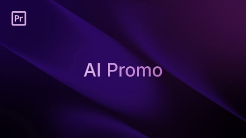 AI-Werbeaktion für Premiere Pro