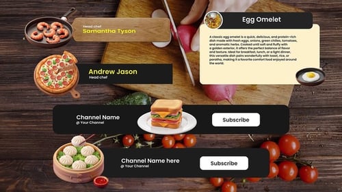 Cooking Lower Thirds