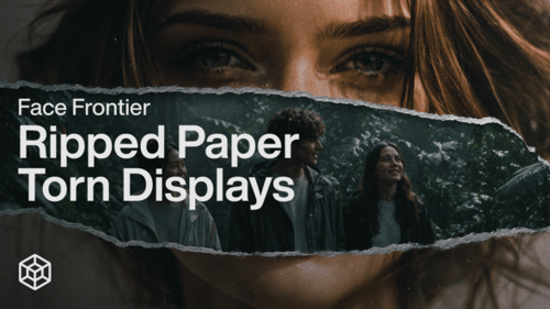 Face Frontier - Ripped Paper Torn Displays
