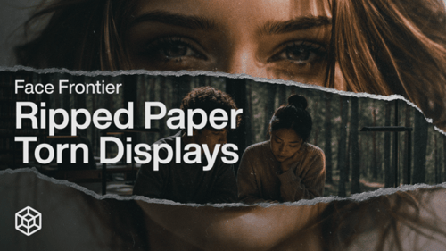 Face Frontier - Ripped Paper Torn Displays