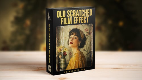 Vintage Film Damage Effect for Premiere Pro FHD