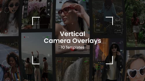 Vertical Camera Overlays for Premiere Pro