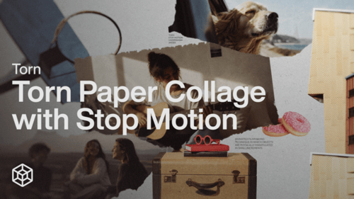 Torn - Torn Paper Collage with Stop Motion