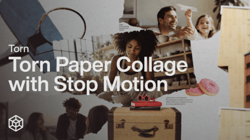 Torn - Torn Paper Collage with Stop Motion