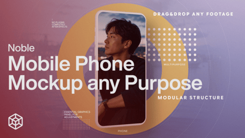 Noble - Mobile Phone Mockup any Purpose