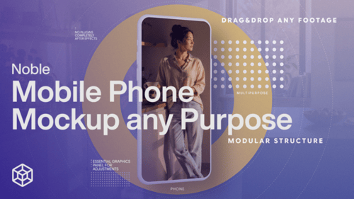 Noble - Mobile Phone Mockup any Purpose