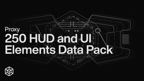 Proxy - 250 HUD and UI Elements Data Pack