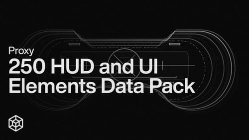 Proxy - 250 HUD and UI Elements Data Pack