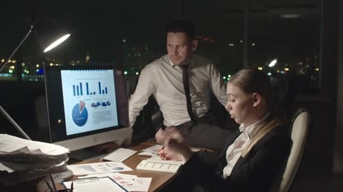 Working Late to Solve Business Issues