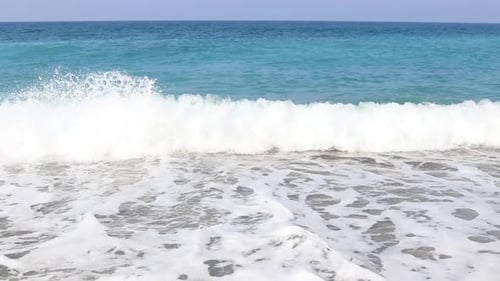 Wellen im Meer