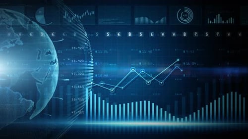 Digital Data Financial Investment 986