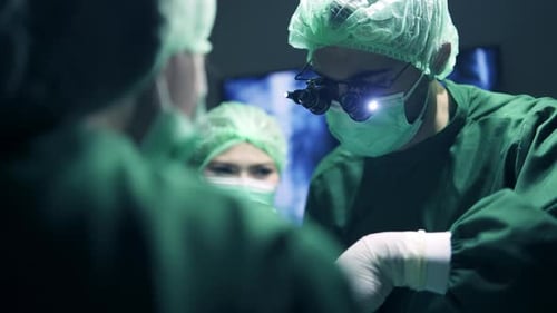 surgeon doctor team working surgical health care in hospital operation room, disease medicine health