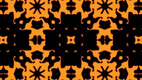 Abstrakte orange geometrische nahtlose Muster