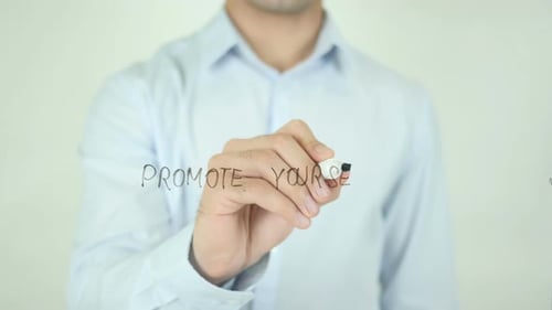 Promote Yourself, Writing On Screen