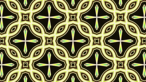 VJ Loop Bright Multicoloured Flowing Pulsating Patterns