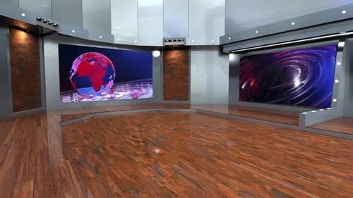 Virtual Studio Set A005 D