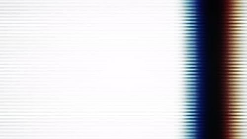 Analog Abstract Tempo Driven Scanning Bar Loop with Scanlines