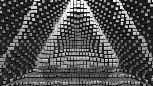 Vj abstrakter Dreieck-Hintergrund