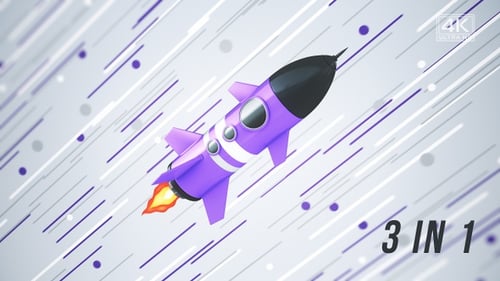 Flug mit Weltraumraketen