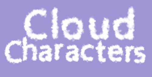 Animated Cloud Alphabet and Numbers Reveal