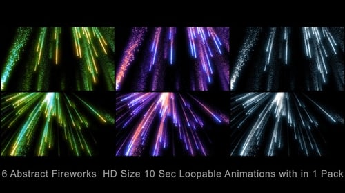 Particle Streams Flowing Downwards Abstract Loop