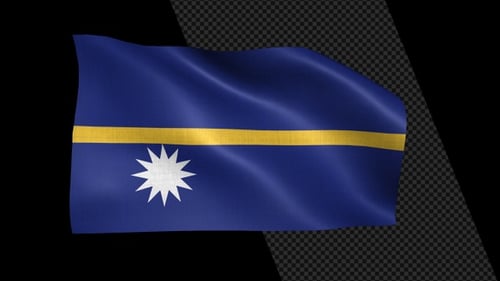 Nauru Flag