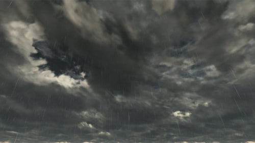Storm Clouds with Rain