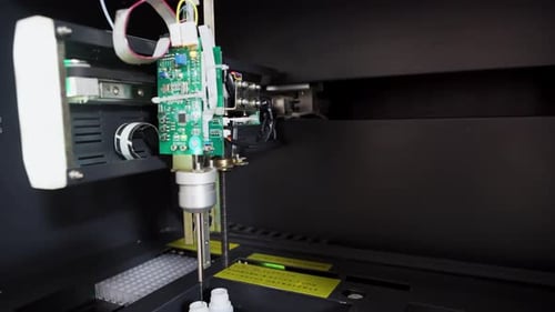 Automated Laboratory Machine Processing Scientific Samples