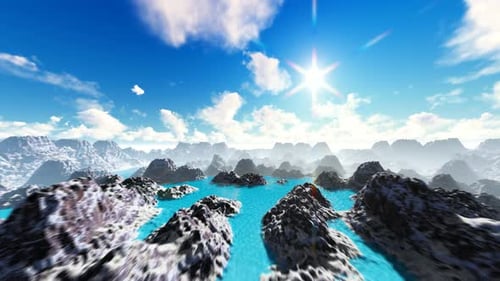 Montains Background