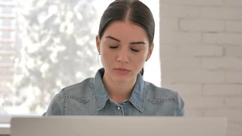 Close Up of Frustrated Young Girl with Loss of Money