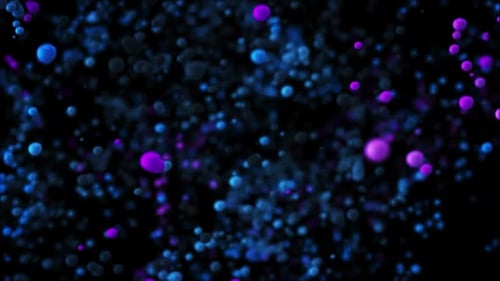 Blue molecules in slow motion