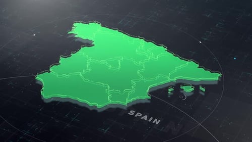 Karte von Digital Tech Spanien