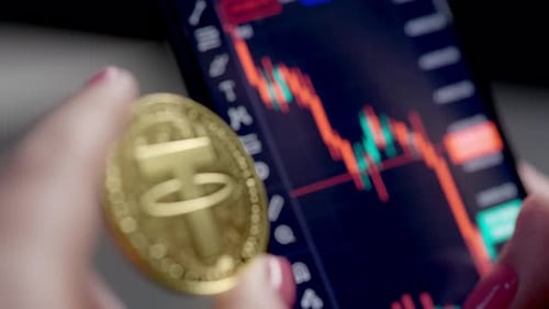 Tether Stock Exchange Charts